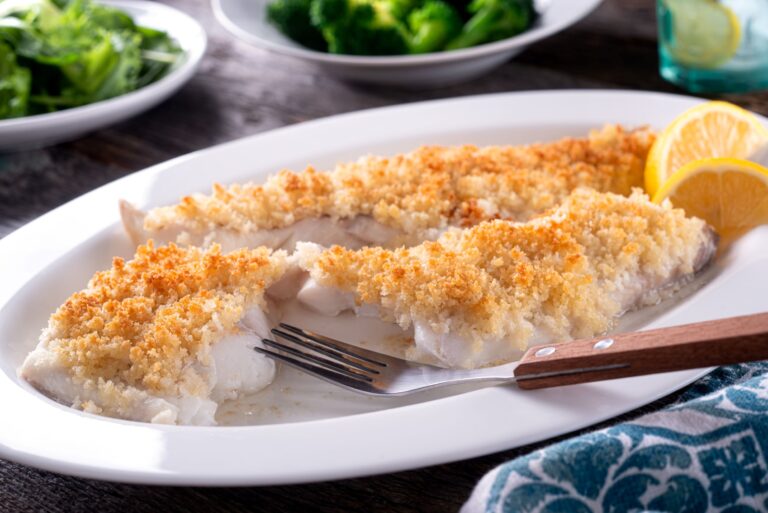 Fish Recipe For Lemon Baked Cod With A Lemon Garlic Parmesan Crust