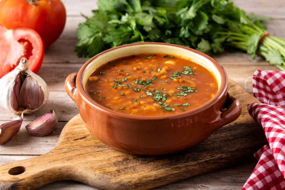 Cuttlefish and Lentil Soup - Fish Recipes