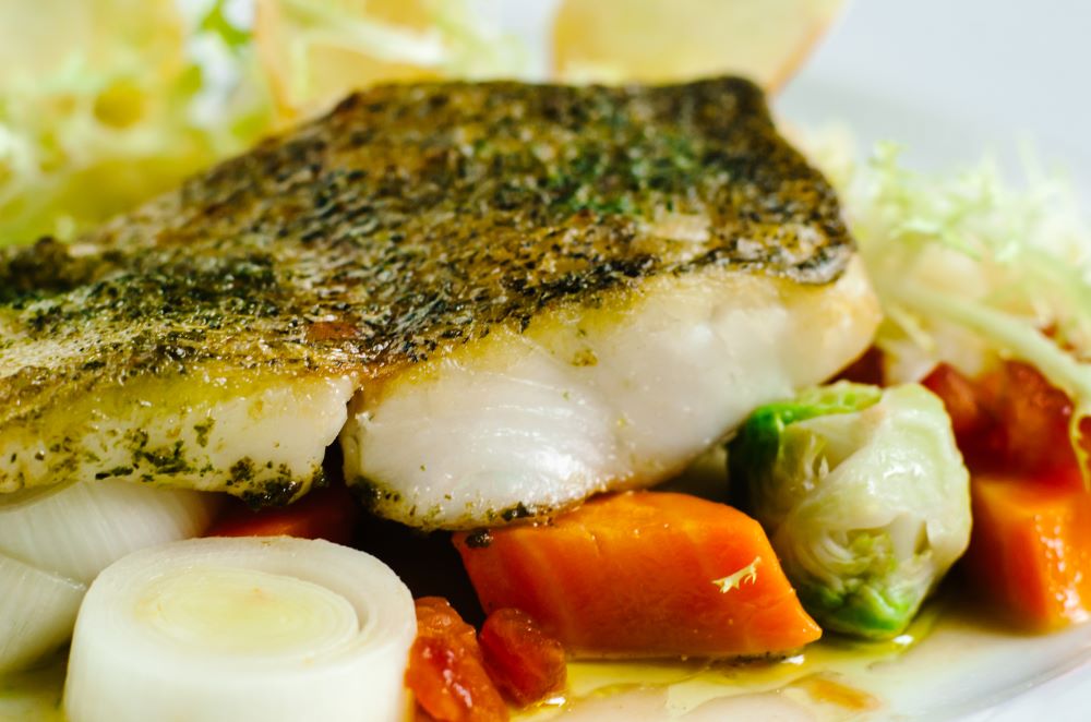 Barramundi with Roasted Vegetables Fish Recipes