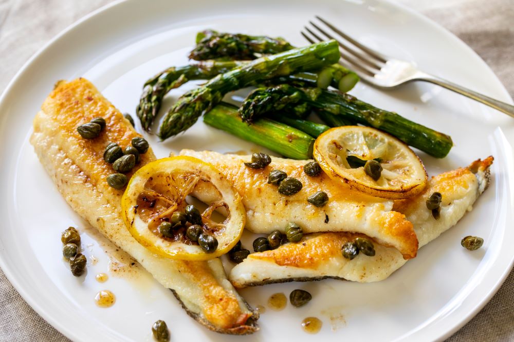 Dover Sole with Capers - Fish Recipes