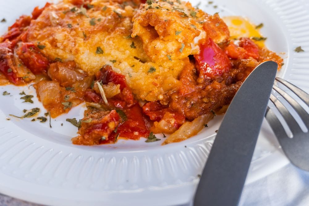 Halibut with Roasted Red Pepper Sauce Fish Recipes