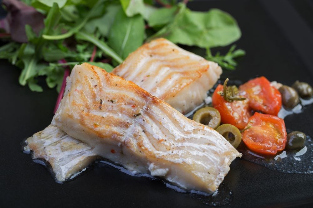 PanSeared Halibut with Caper and Parsley Sauce Fish Recipes