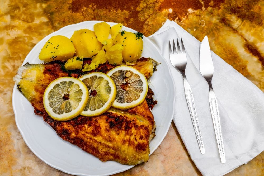 Plaice Fillet with Capers and Anchovies Fish Recipes