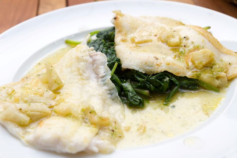 Plaice with Creamy White Wine Sauce Fish Recipes