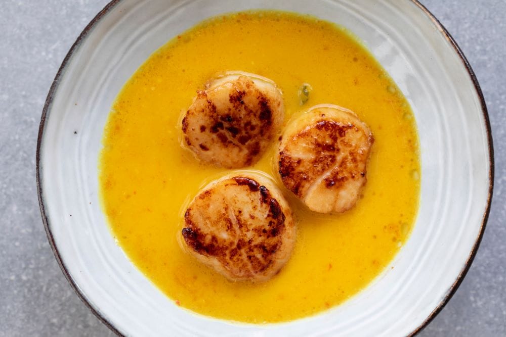 Scallops with Coconut Milk Curry Fish Recipes